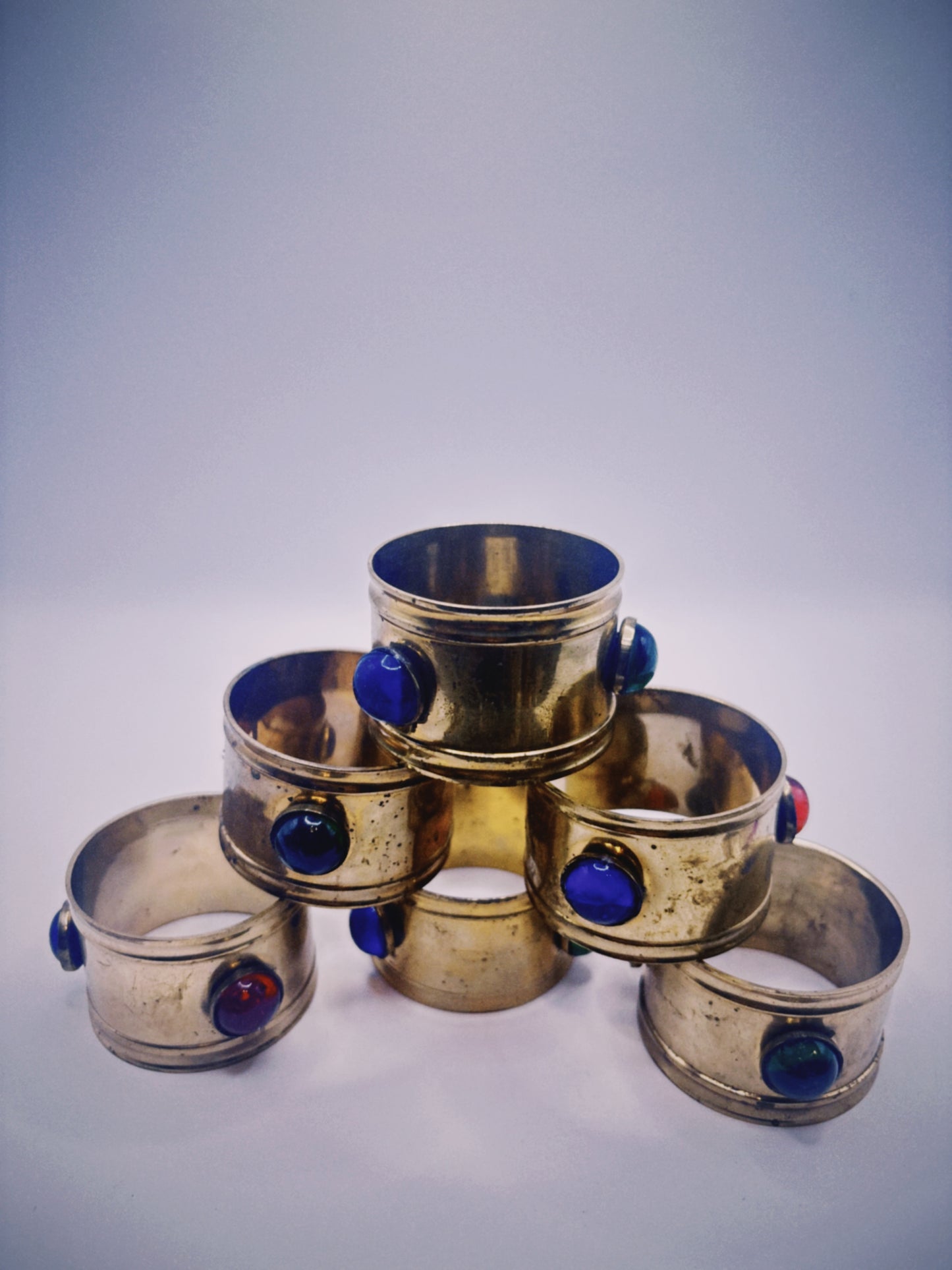 Jeweled Napkin Rings