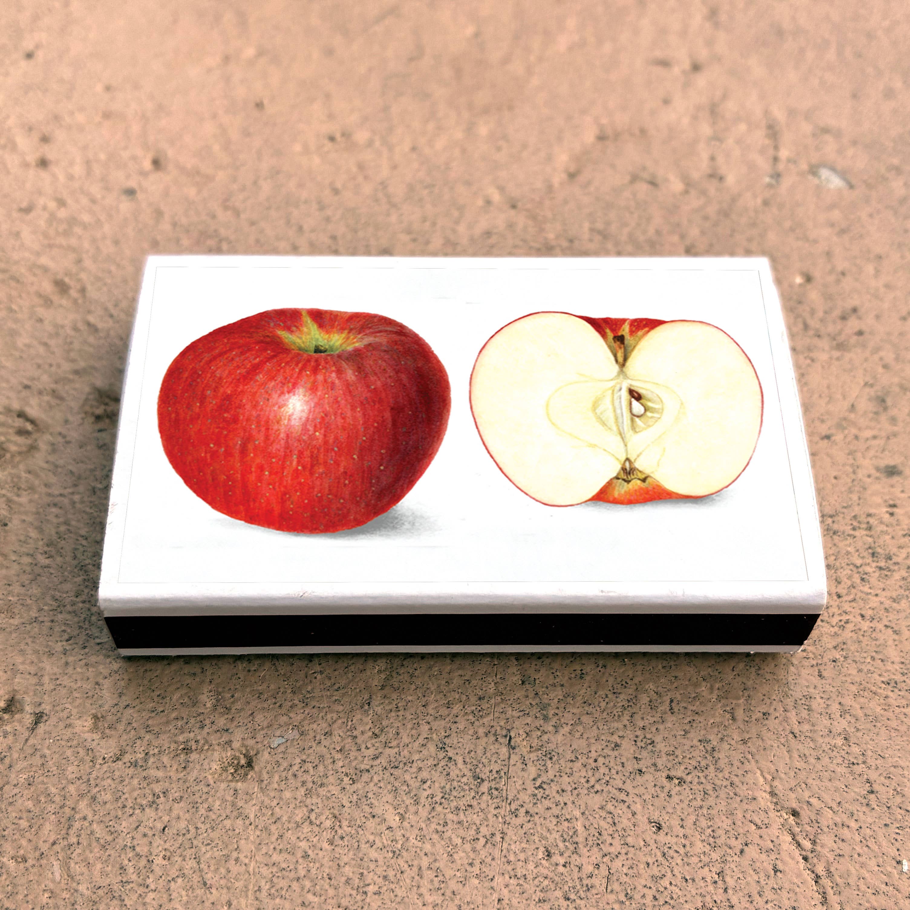 Red Apple Matchbox