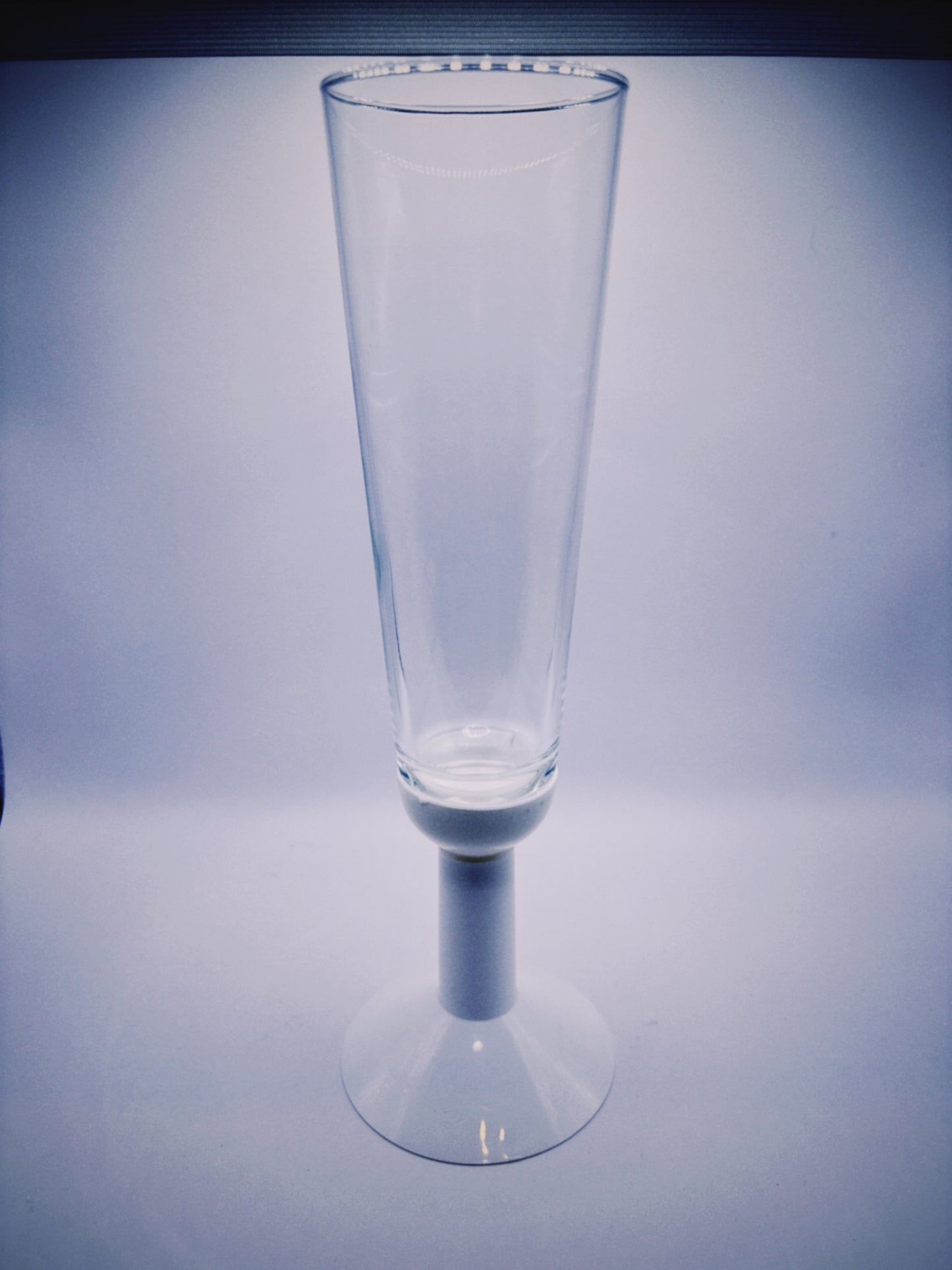 White Stem Tall Glass (Set of 2)