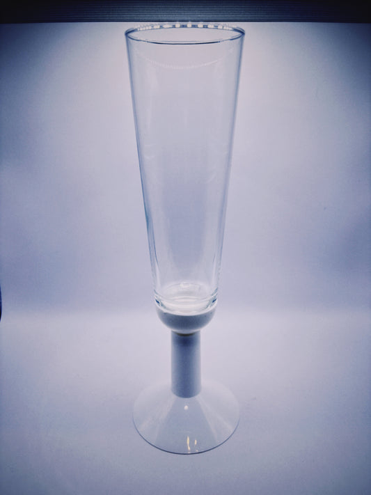 White Stem Tall Glass (Set of 2)