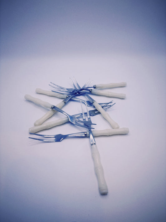 Stainless Steel Cocktail Hour Forks