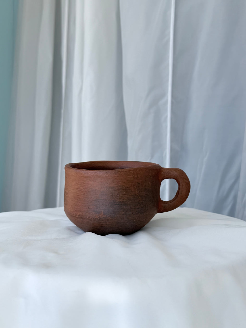 Handmade Terracotta Mug, Short