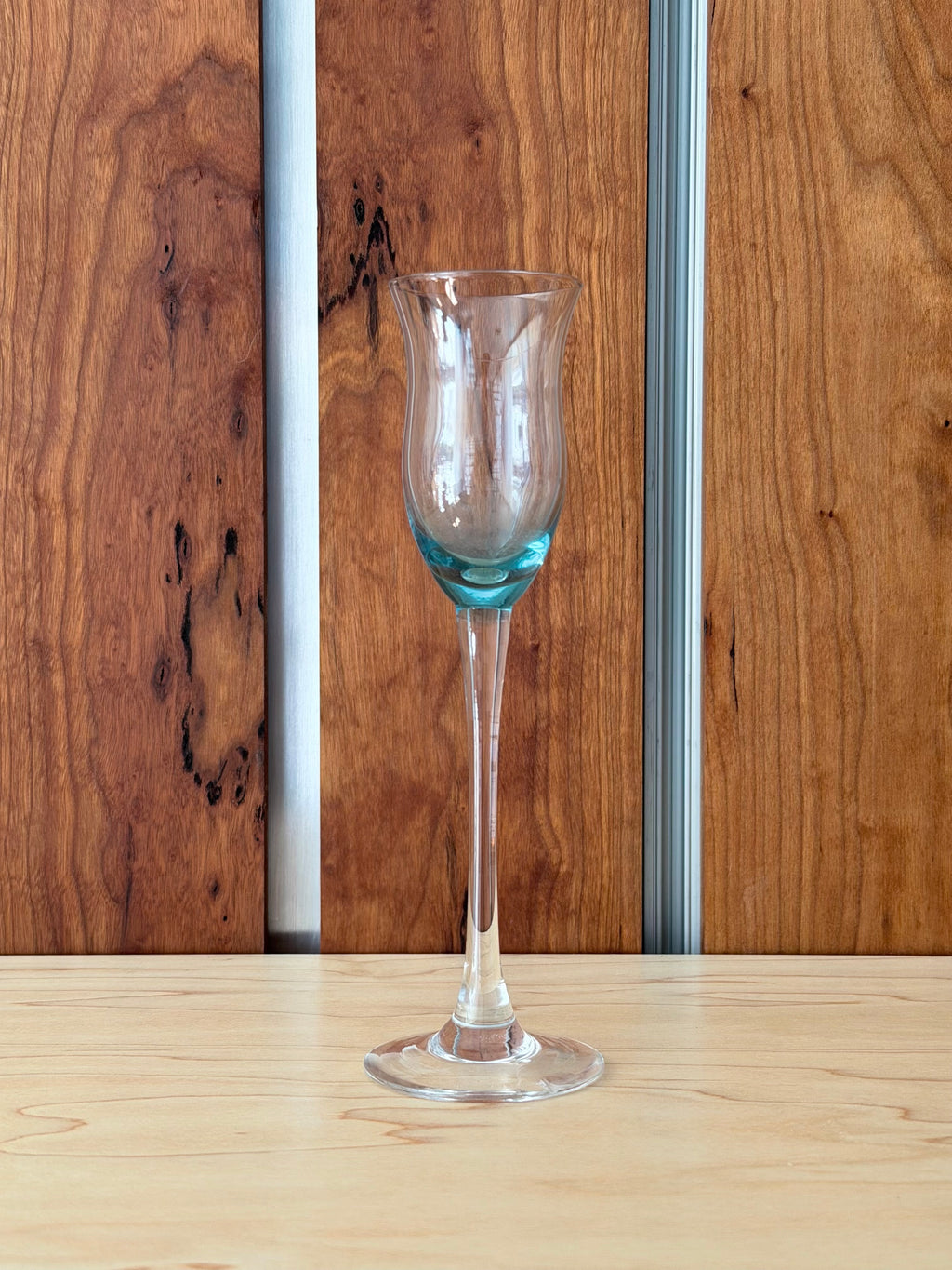 Tall Liqueur Glass (Light Blue)