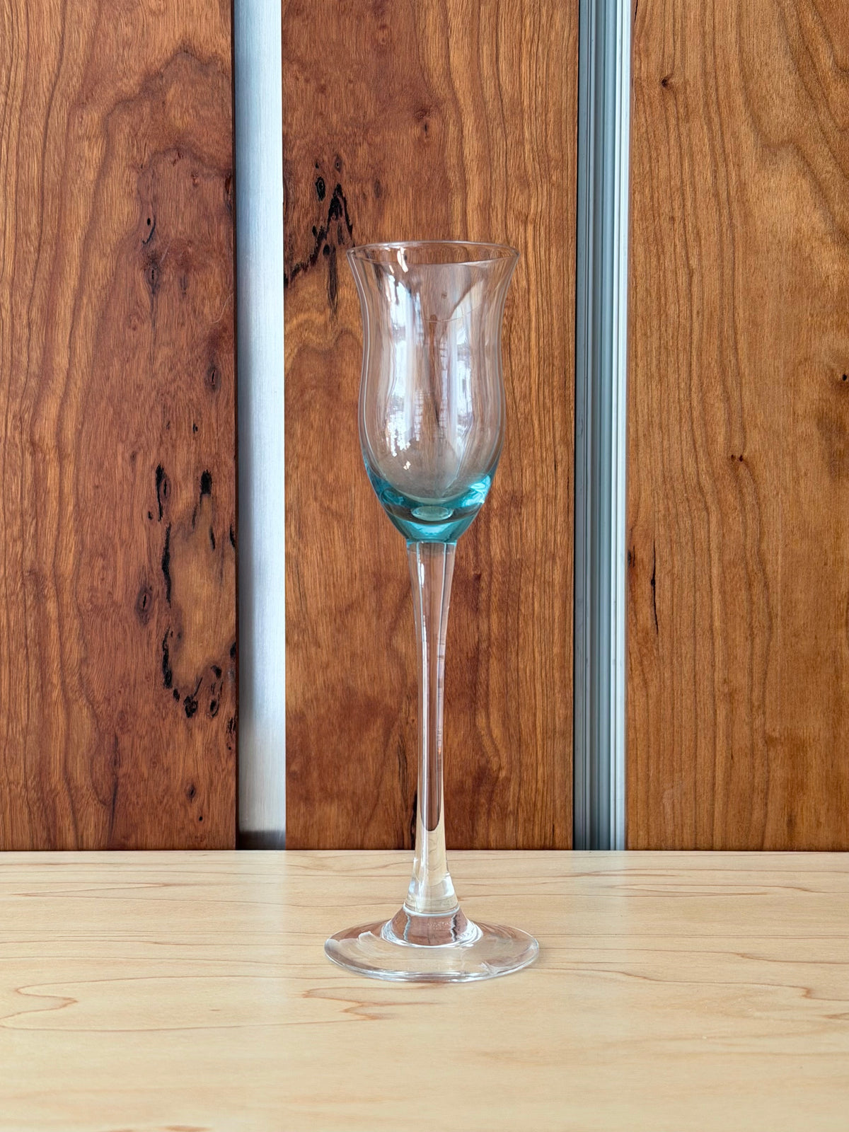 Tall Liqueur Glass (Light Blue)