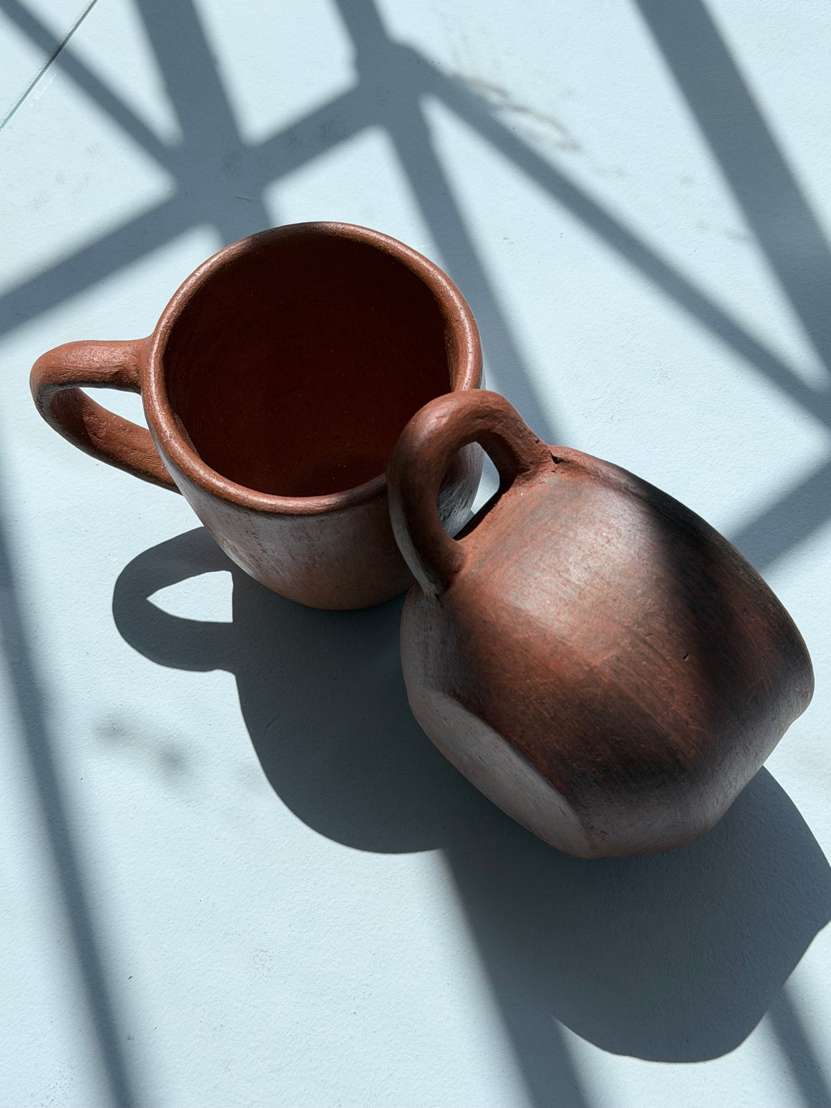 Handmade Terracotta Mug, Short