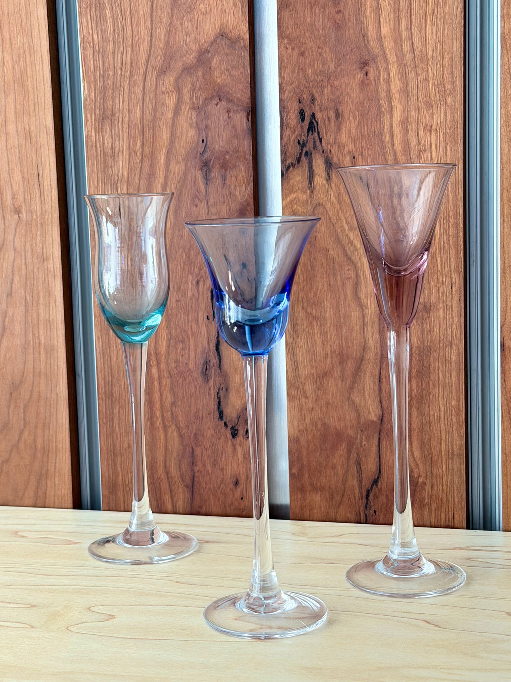 Tall Liqueur Glass (Pink)