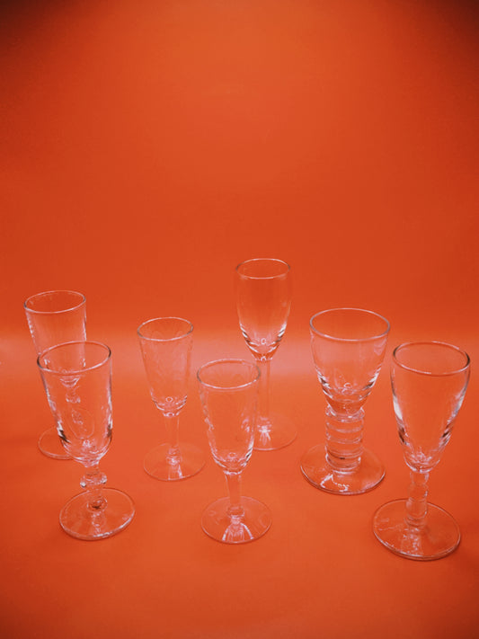 Clear Mini Liqueur Glasses (specify which #s in checkout)
