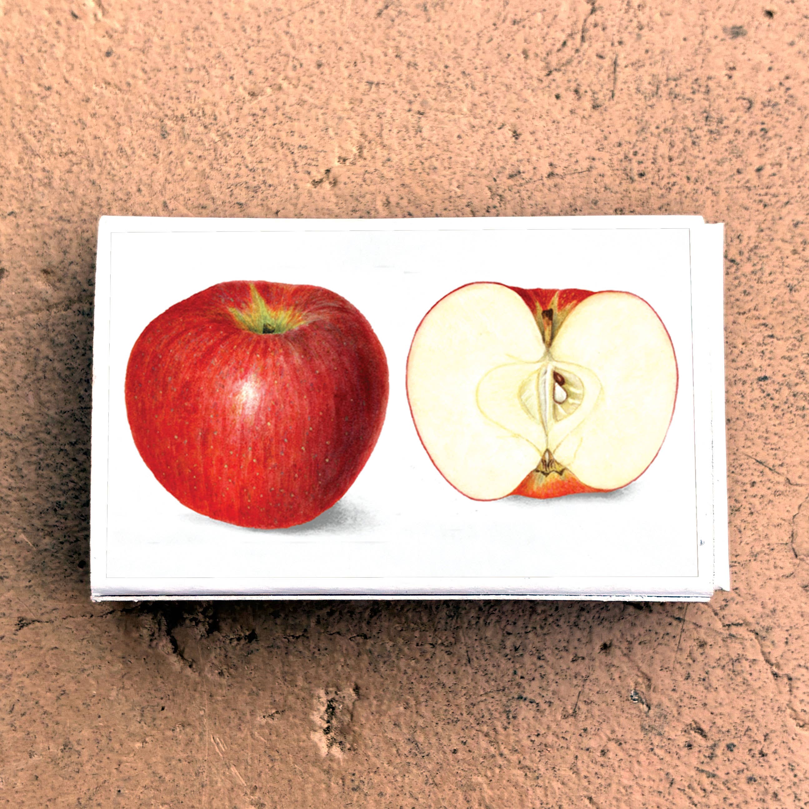 Red Apple Matchbox