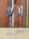 Tall Liqueur Glass (Blue)