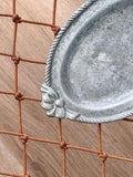 Silver Platter w/ Bow Accent