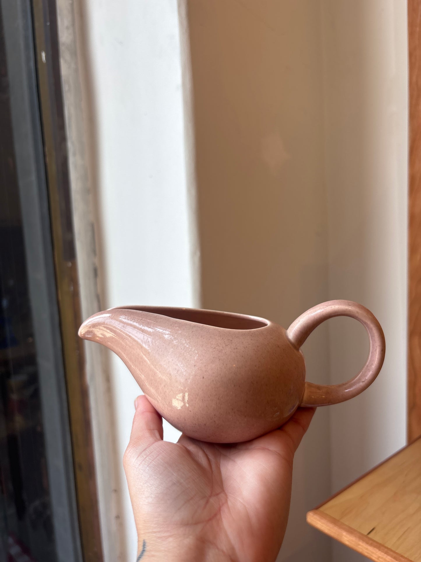 Pink Gravy Boat