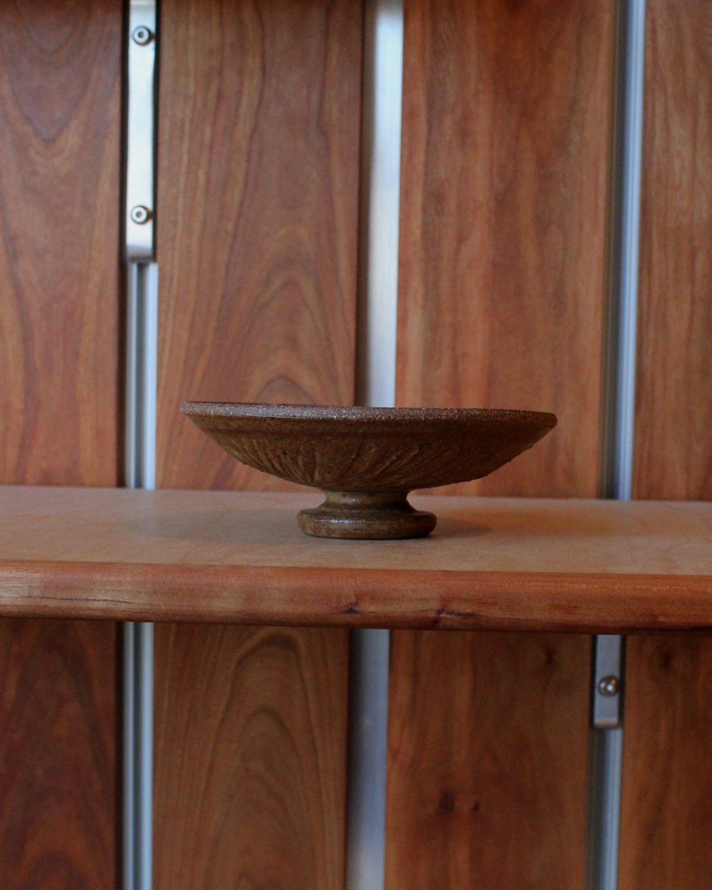 Brown Footed Fruit Bowl