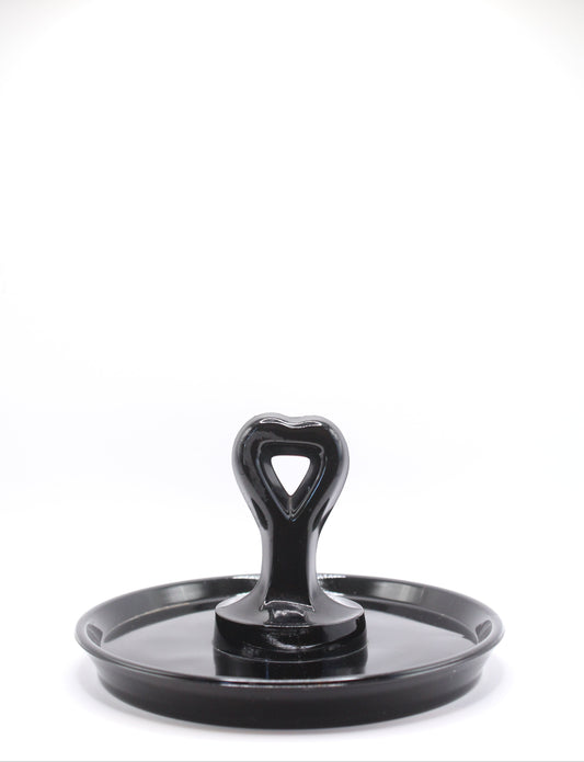 heart handle trinket dish