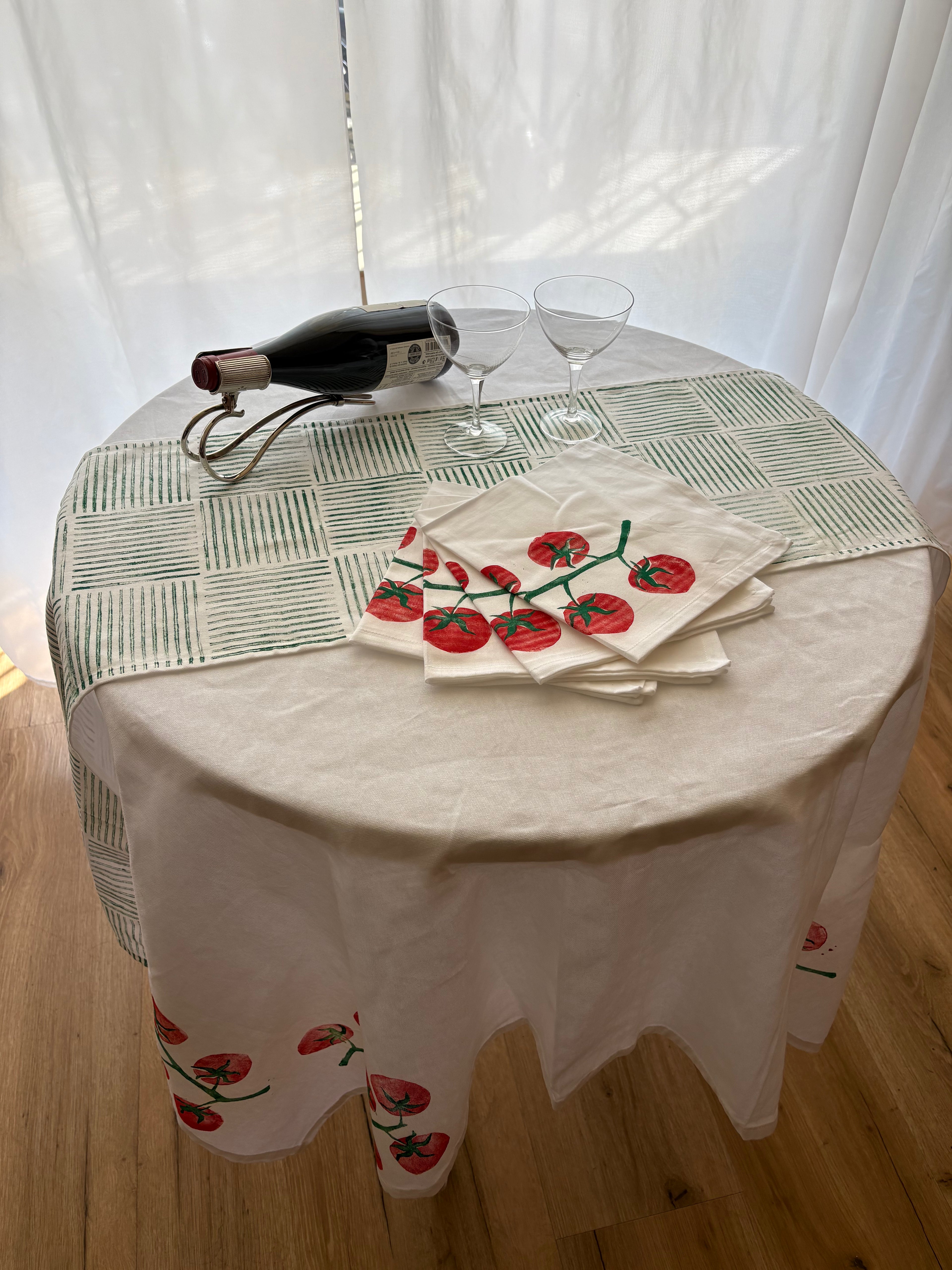 Chez Désolé Table Runner (Green)