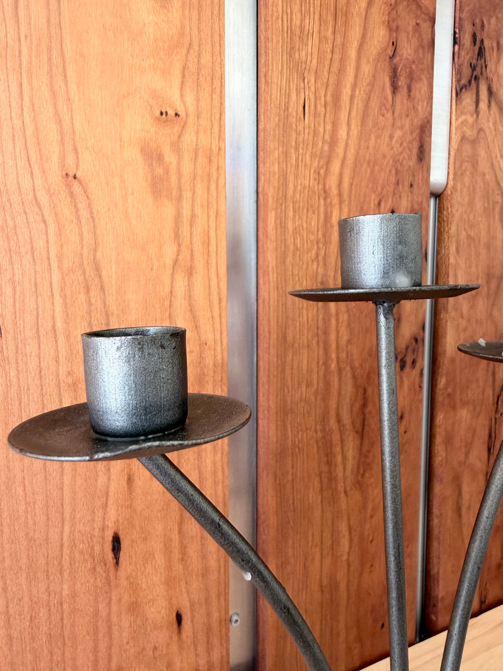 Wrought Iron Candleholder