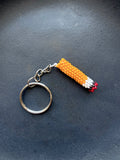 Bead Keychain - Cigarette Butt