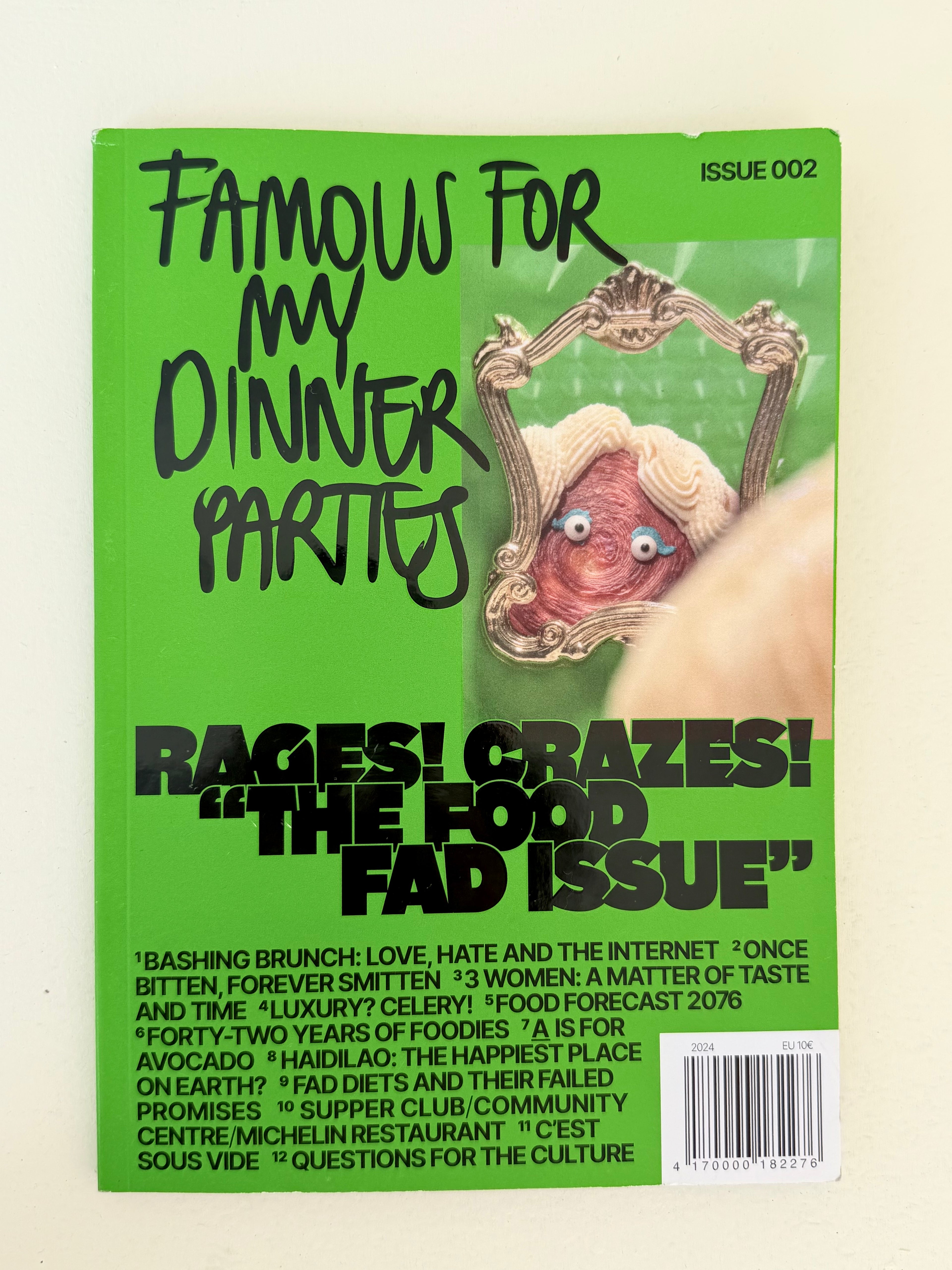 Famous for My Dinner Parties Zine