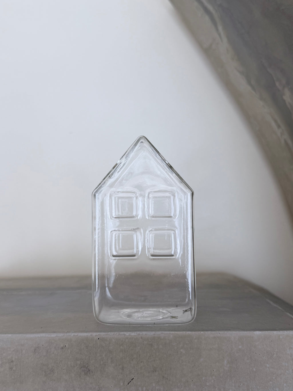 Glass House Bud Vase