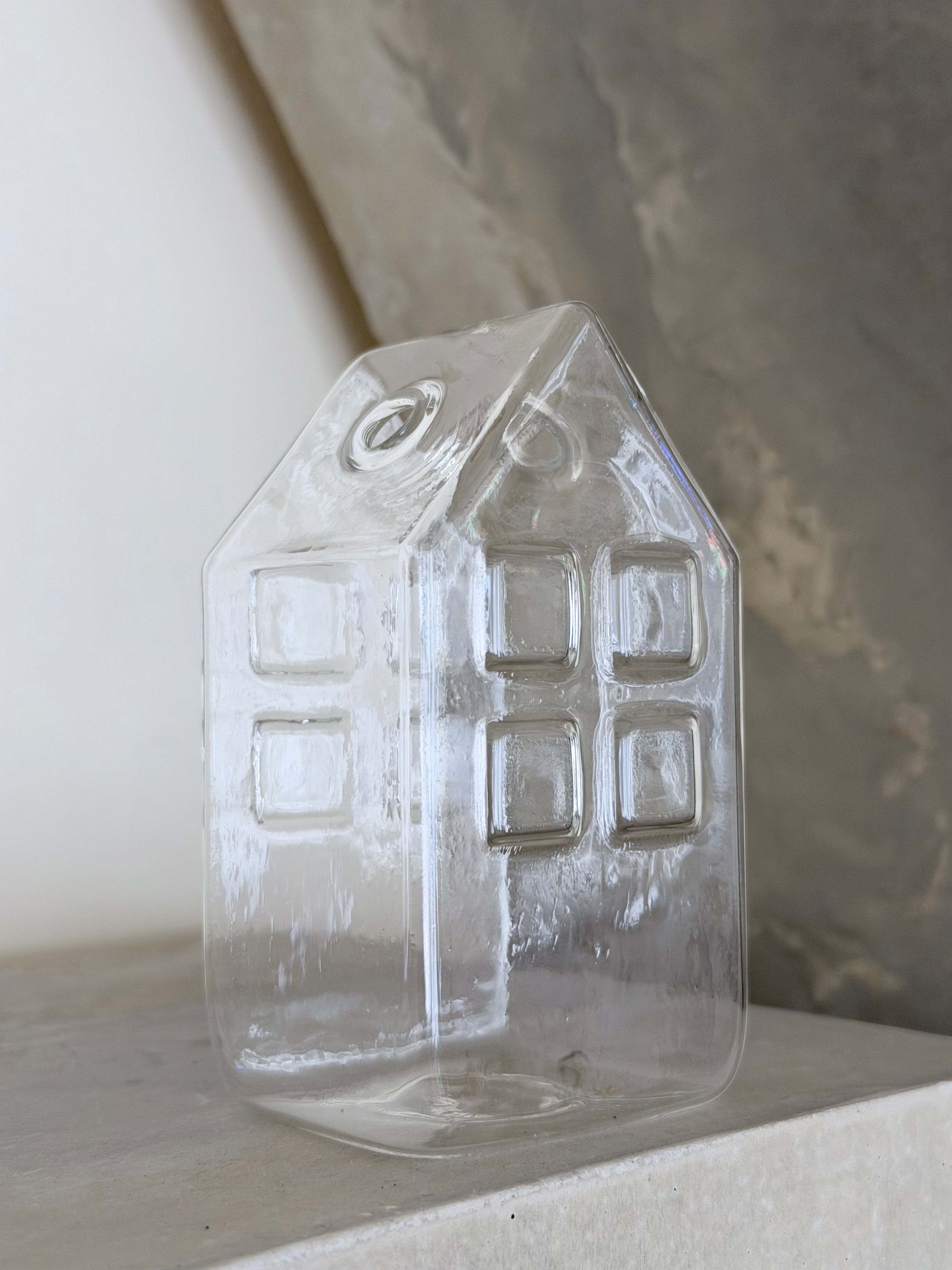 Glass House Bud Vase