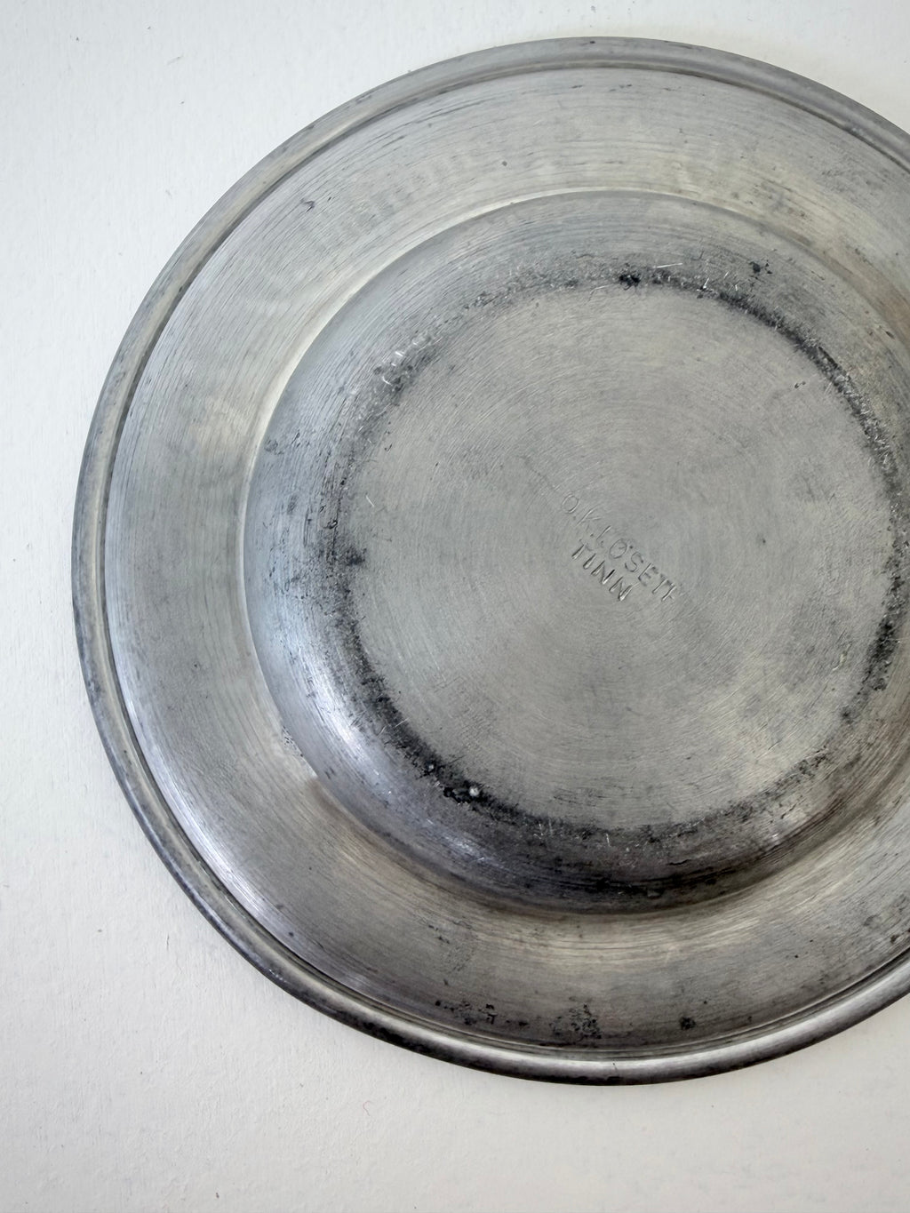 Pewter Brutalist Medium Bowl