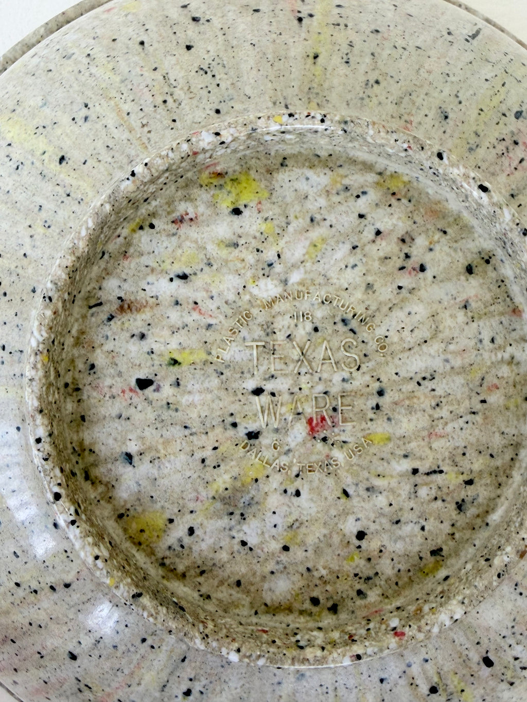Texas Ware Confetti Serving Bowl