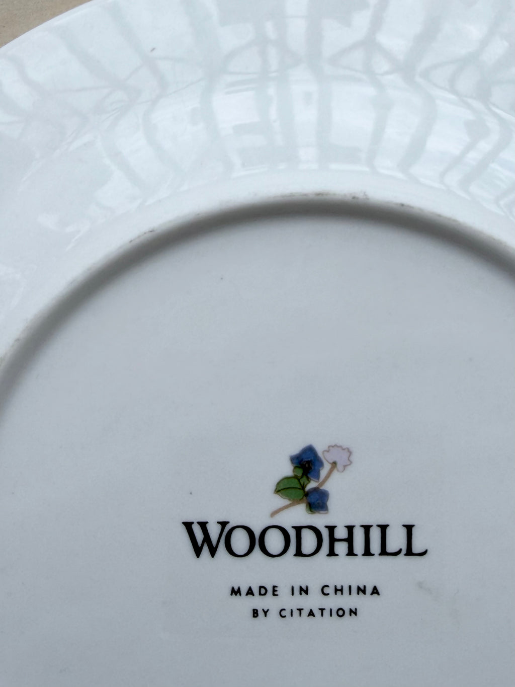 Woodhill Floral Dessert Plates (Sold Individually)