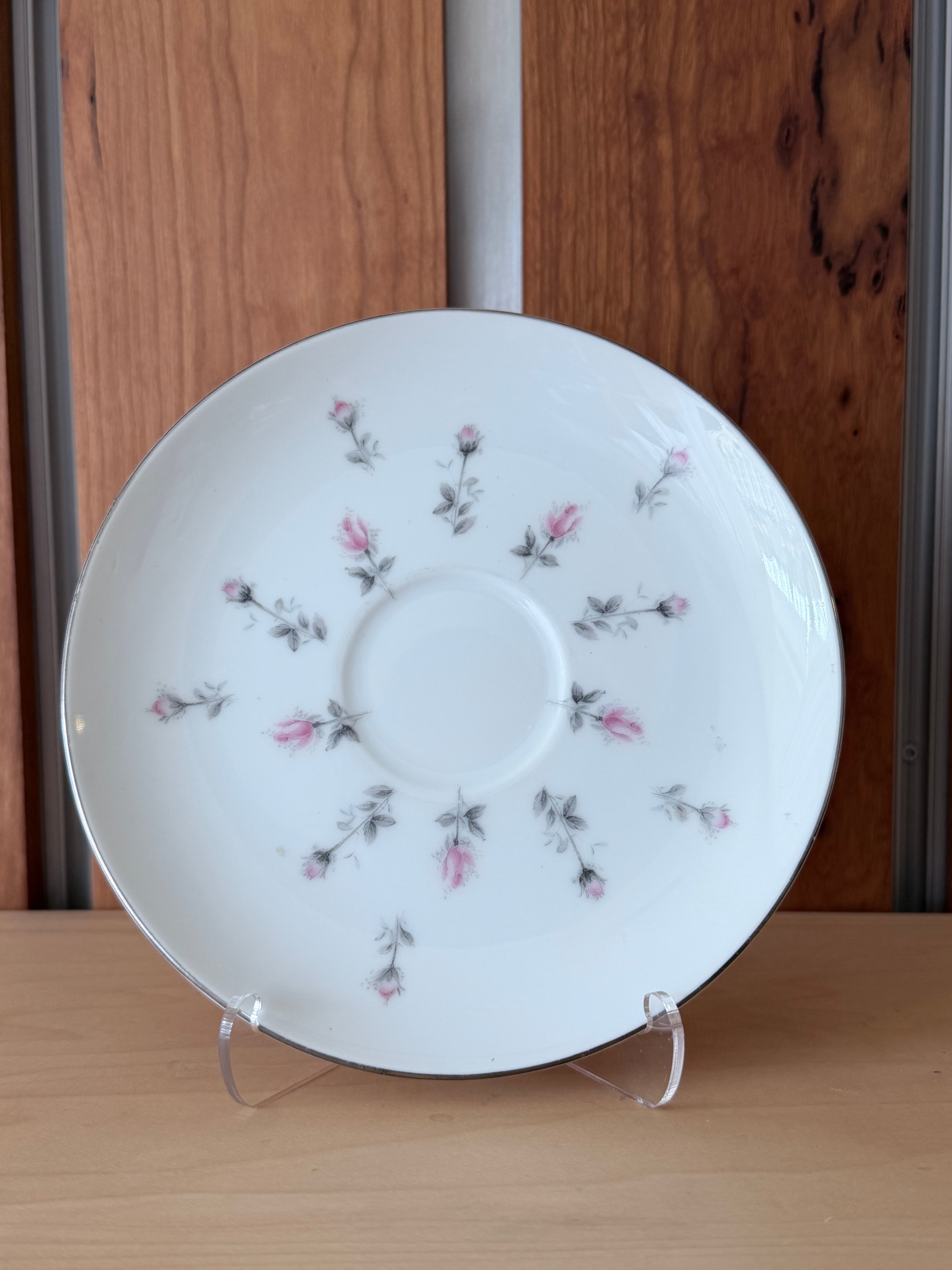Harmony House Rosebud Saucers (Sold Individually)
