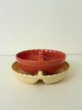 Orange Plastic Ashtray