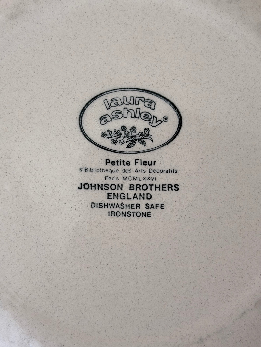 Laura Ashley Petite Fleur Dinner Plate (Sold Individually)