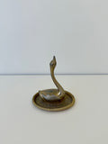 Brass Swan Ring Dish