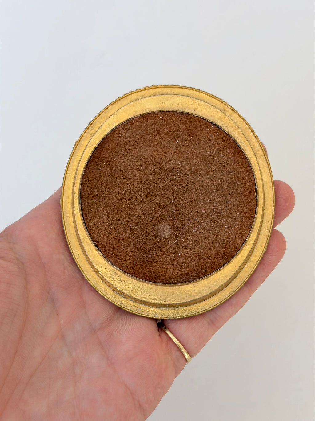 Brass Swan Ring Dish