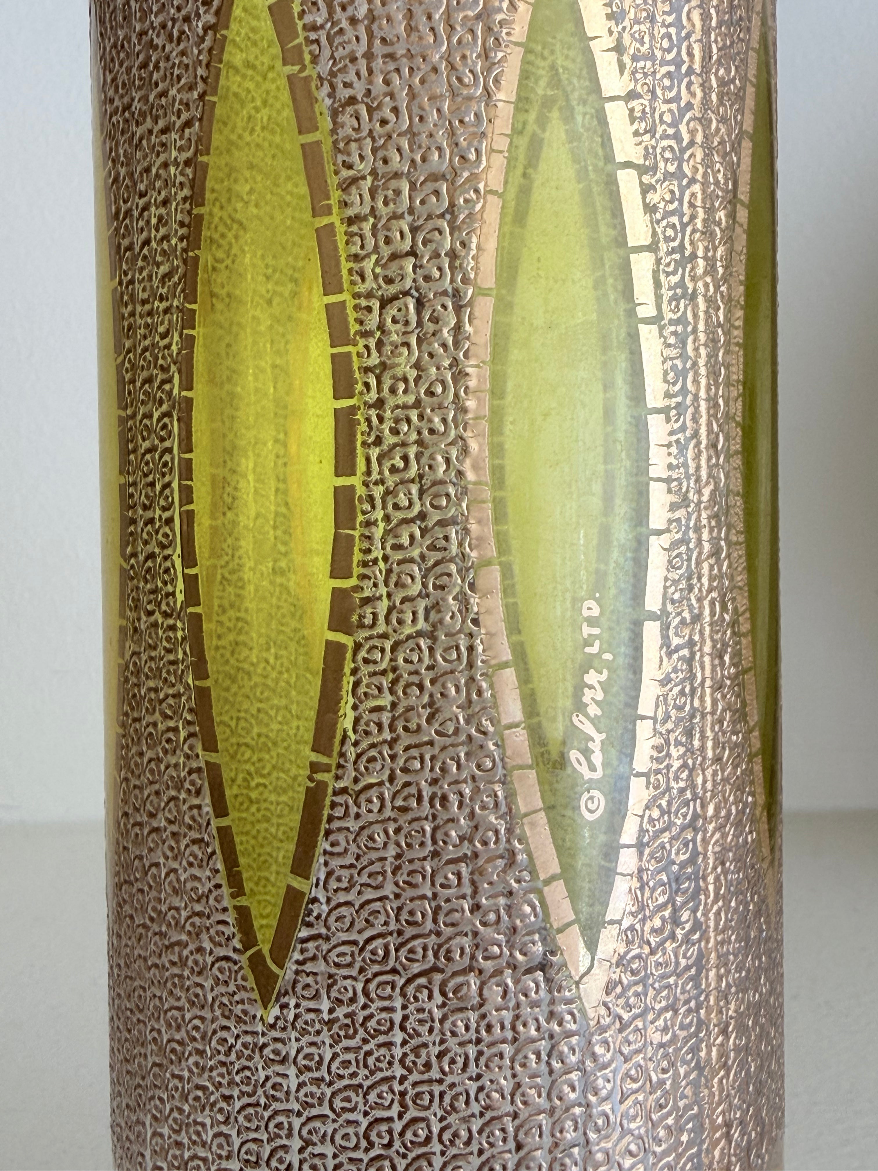 Colony Gold and Green Glass Pitcher Set (Set of 5)