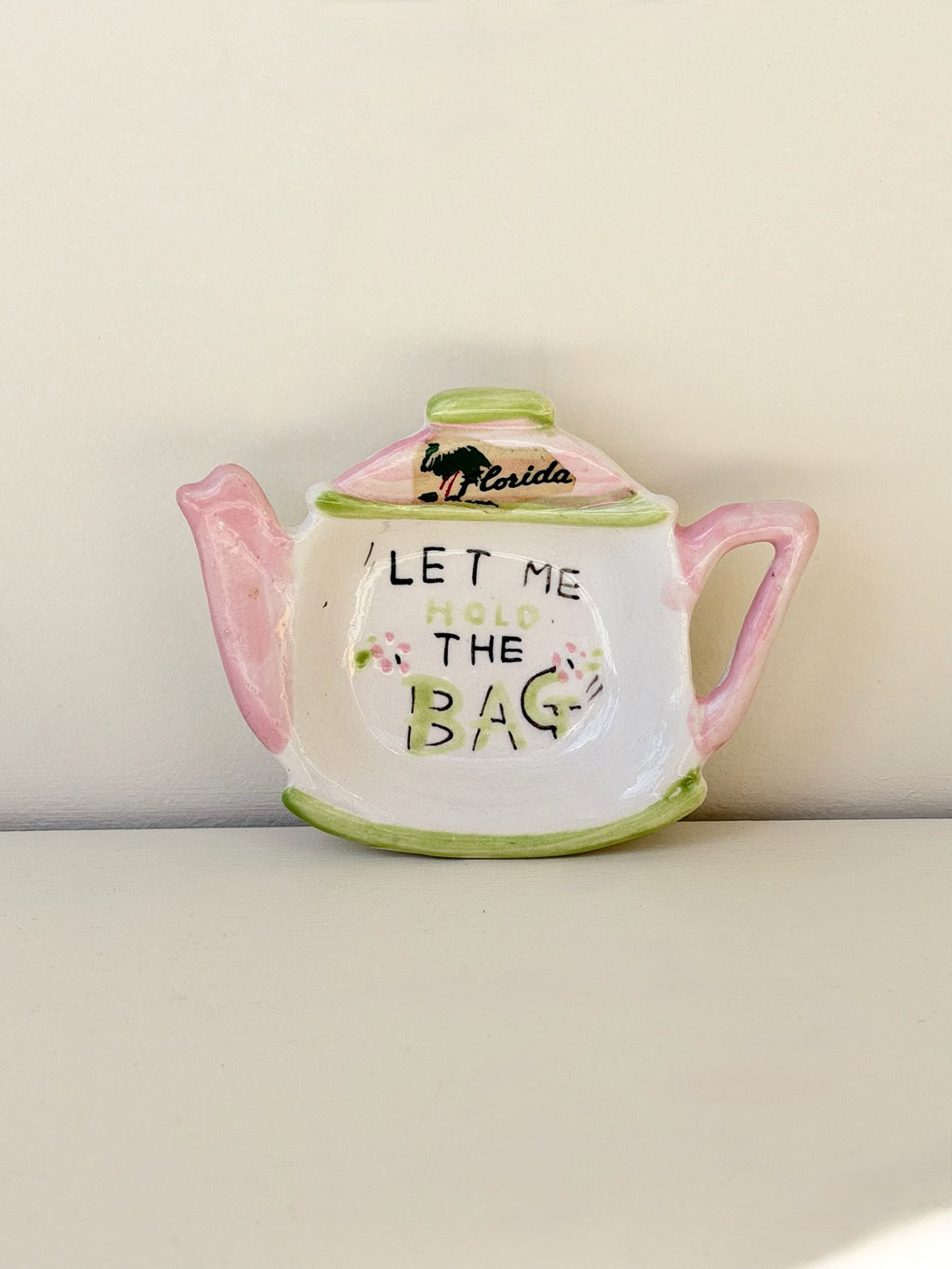 Florida Teapot Tea Bag Holder
