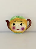 Lemon Teapot Tea Bag Holder