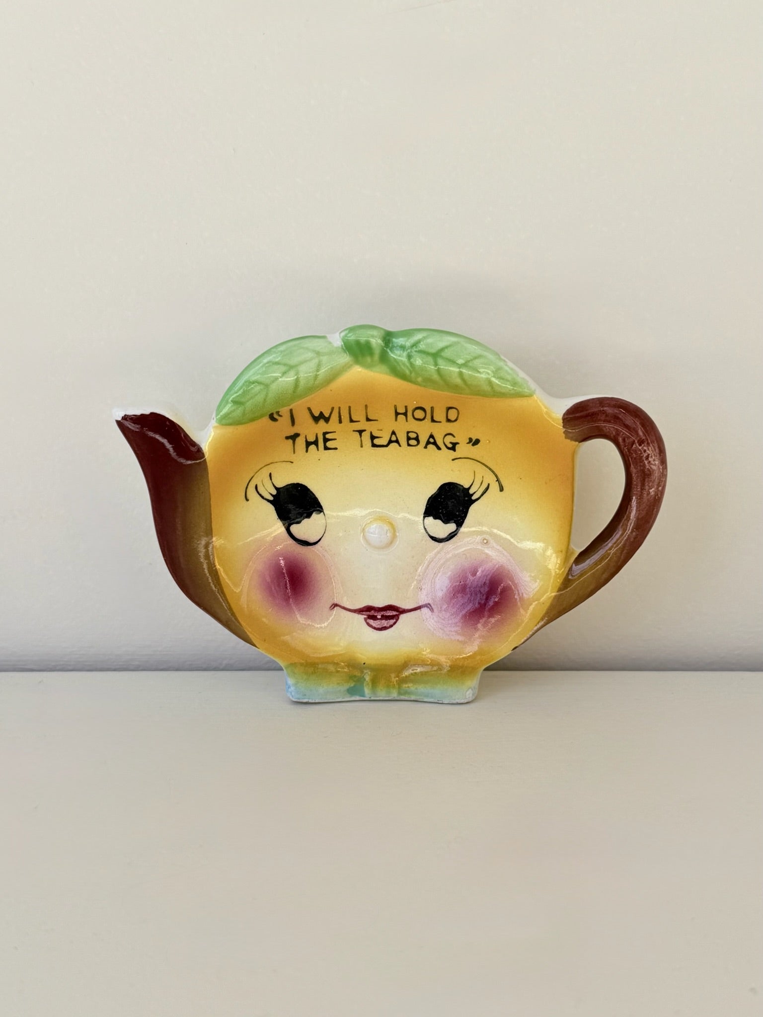 Lemon Teapot Tea Bag Holder