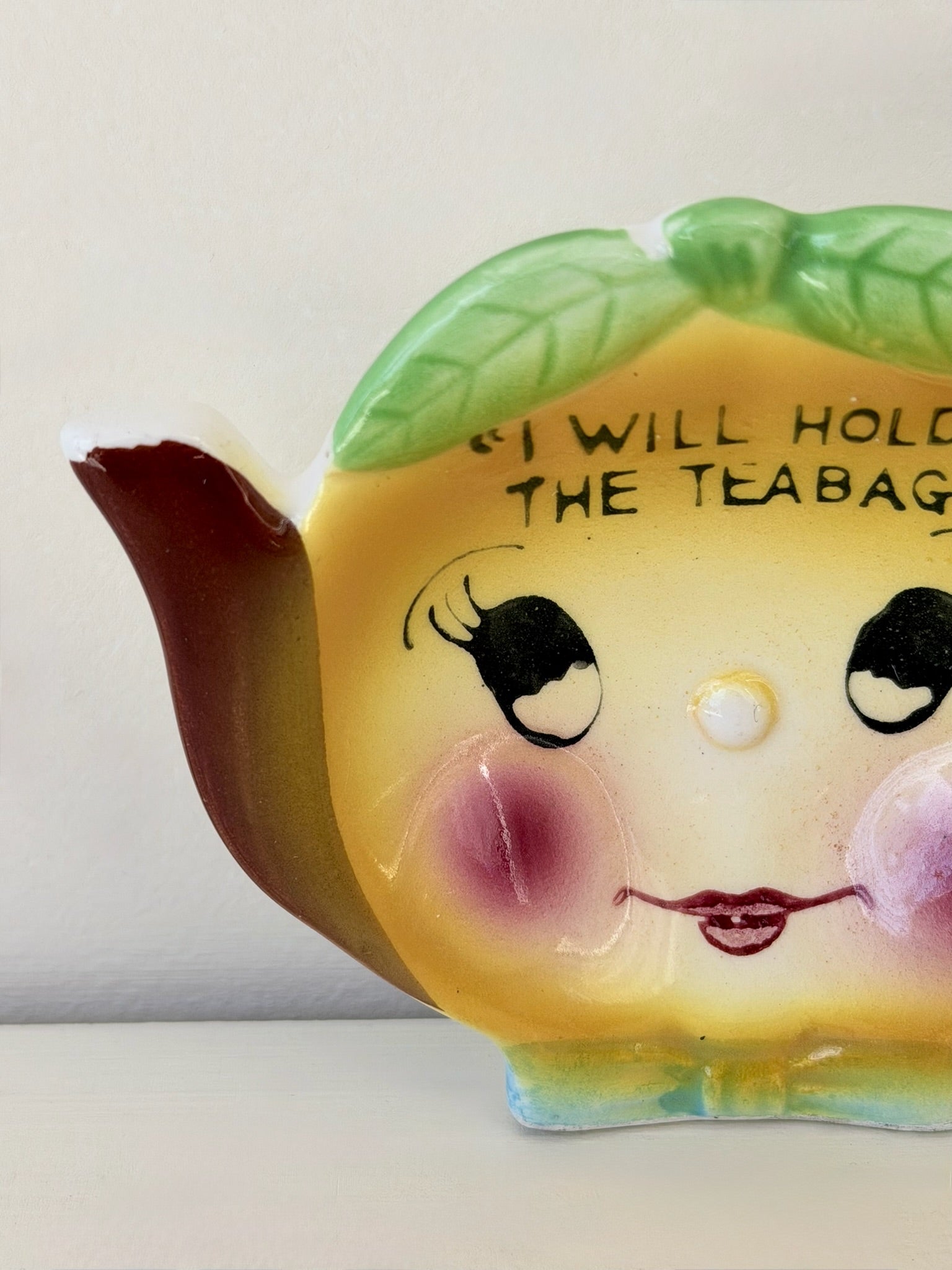 Lemon Teapot Tea Bag Holder