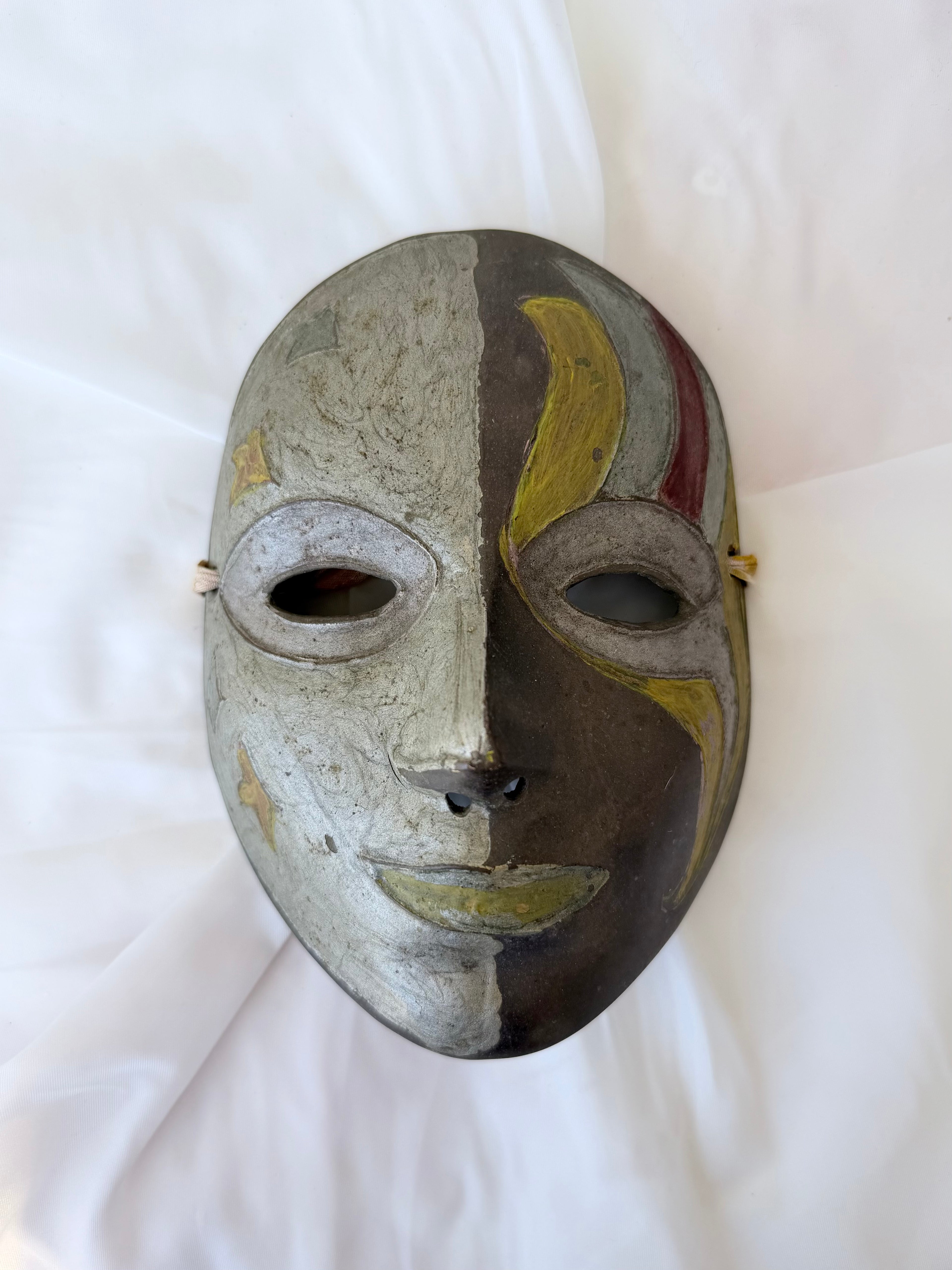 Painted Decorative Face Mask