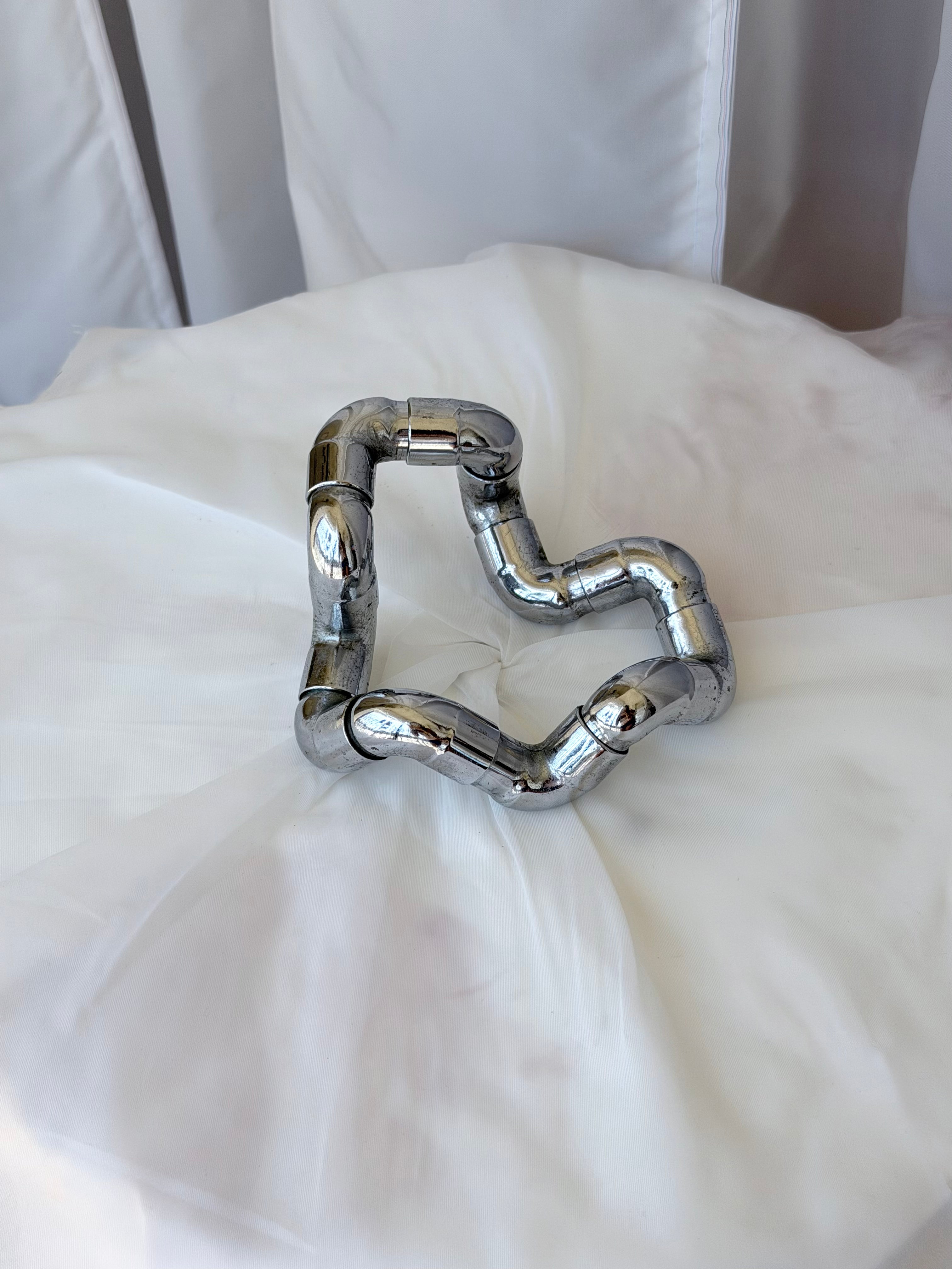 Adjustable Chrome Sculptural Object