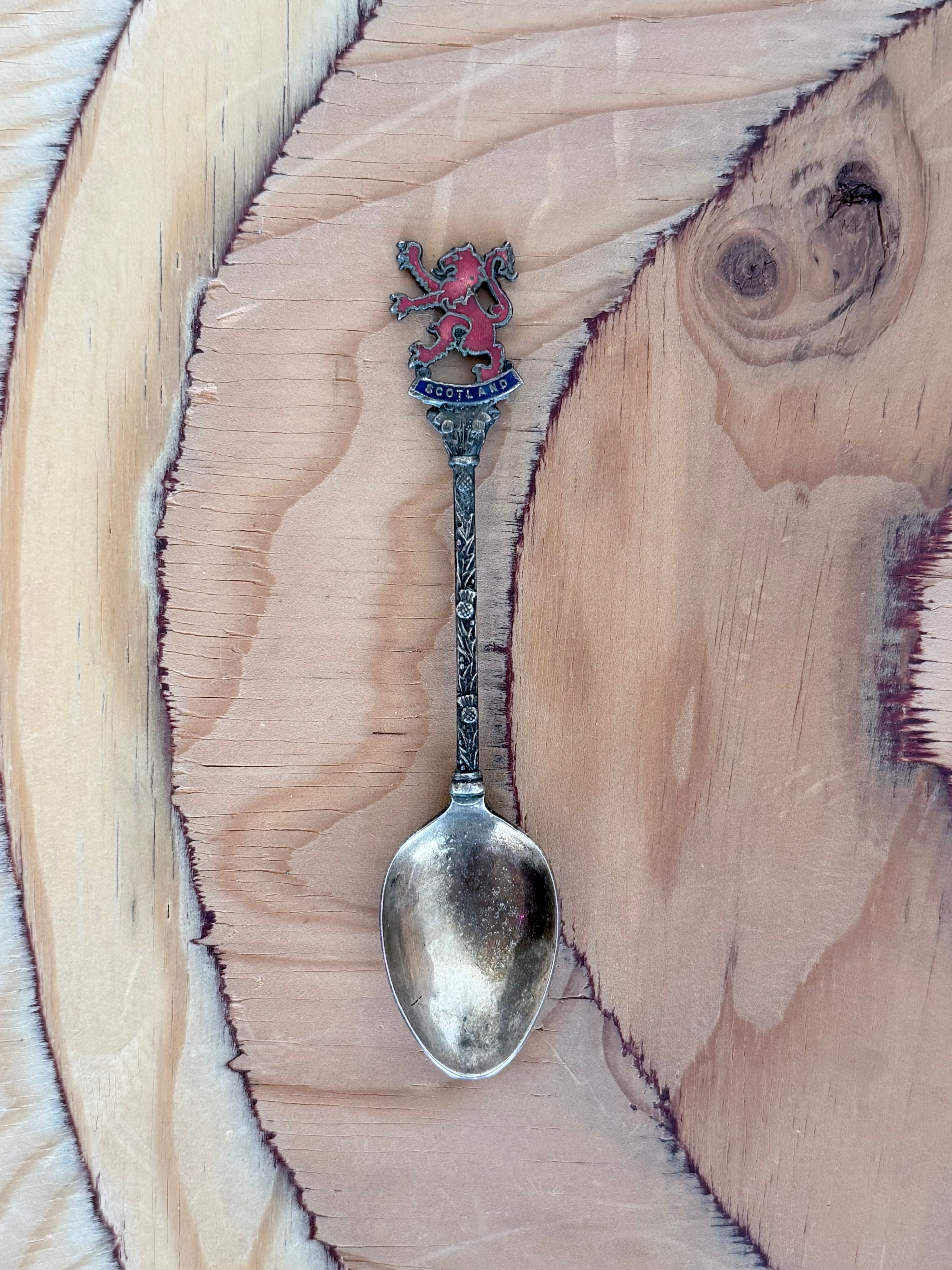 Scotland Lion Rampant Souvenir Spoon