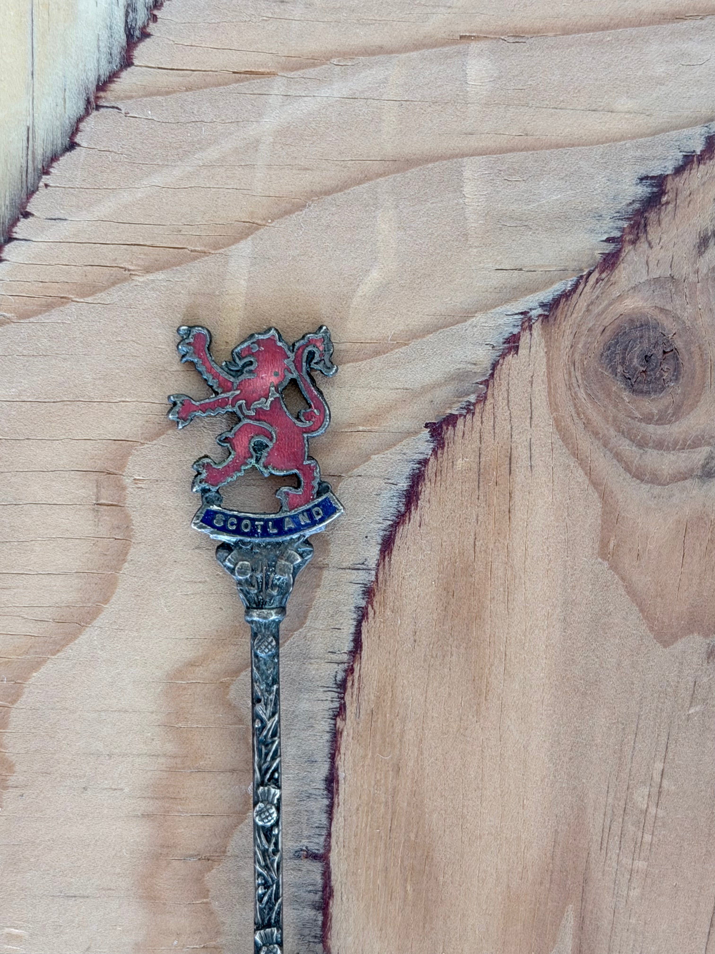 Scotland Lion Rampant Souvenir Spoon