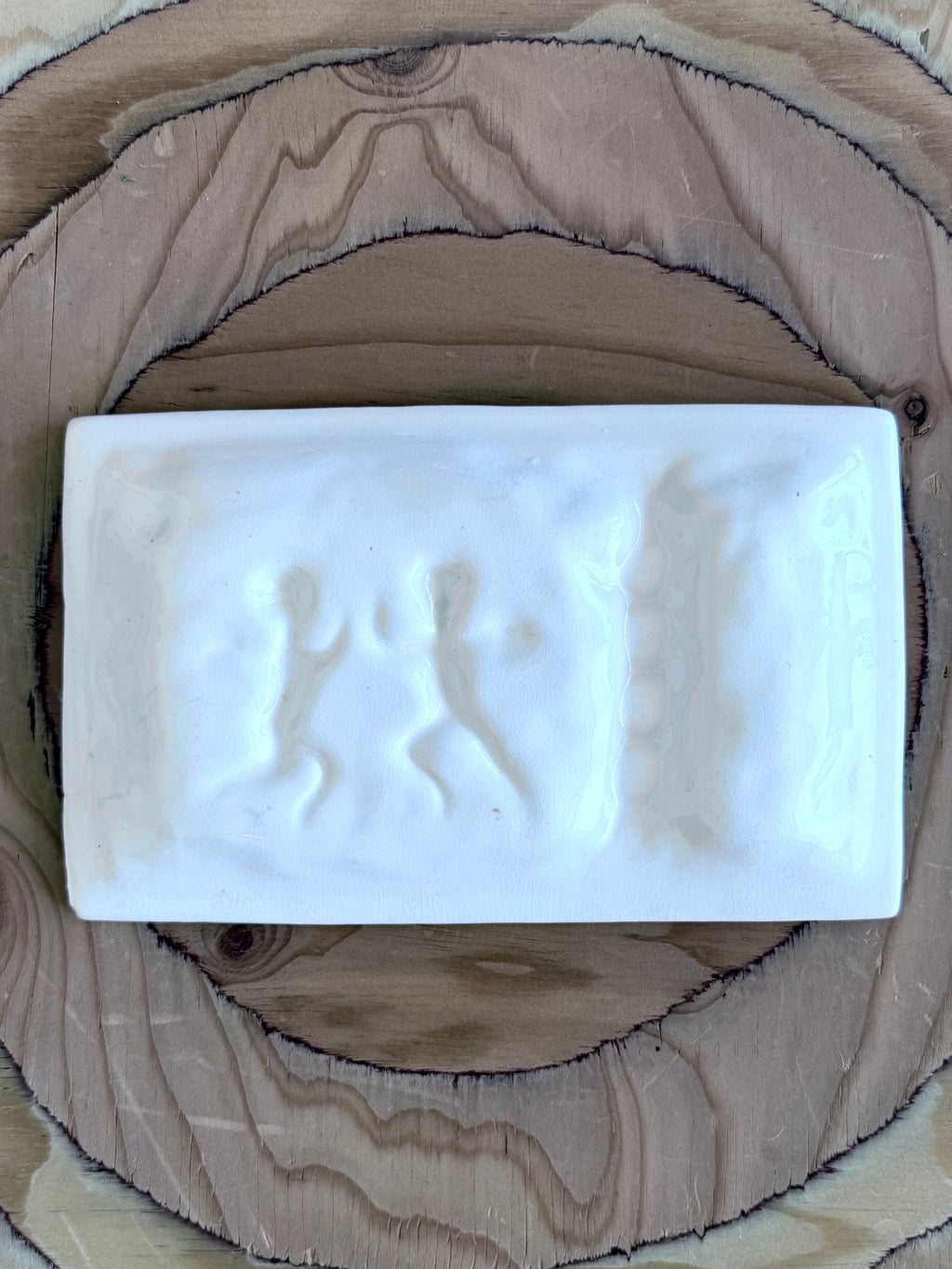 Pink Cherub Ceramic Ashtray