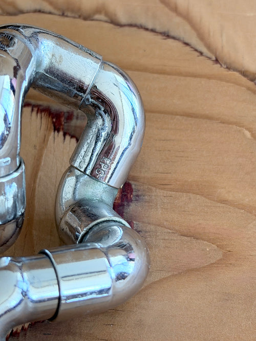 Adjustable Chrome Sculptural Object