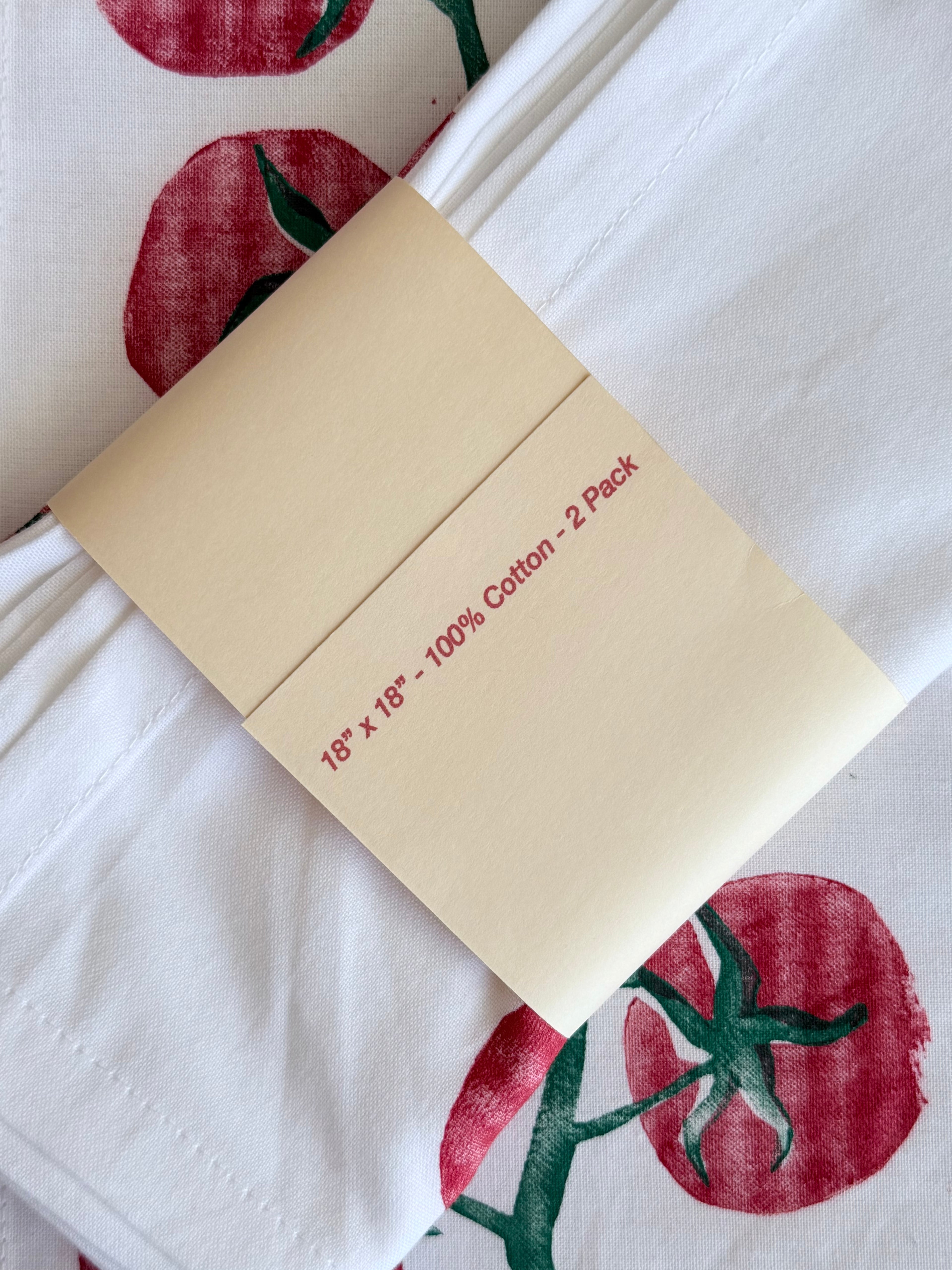 Chez Désolé Cotton Napkins (Set of 2)