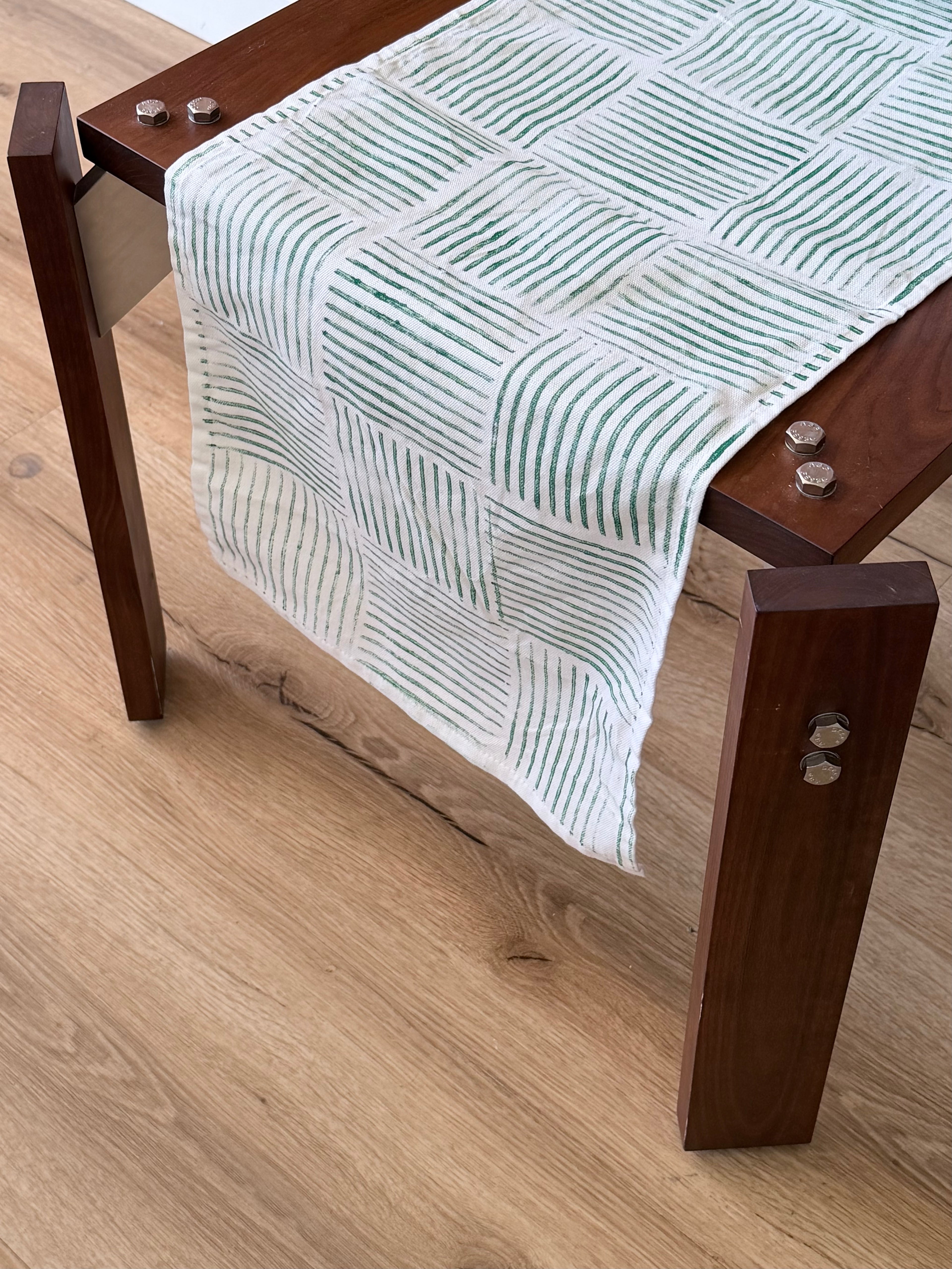 Chez Désolé Table Runner (Green)