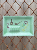 Green Decorative Ashtray