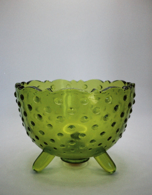 Green Dotted Bowl