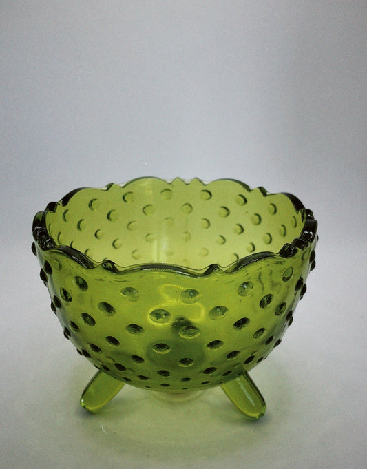 Green Dotted Bowl