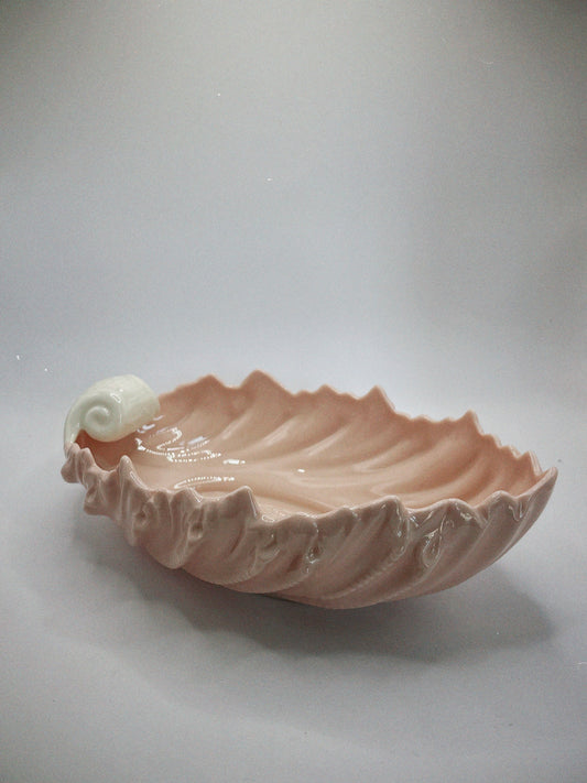 Pink Shell Shaped Dish