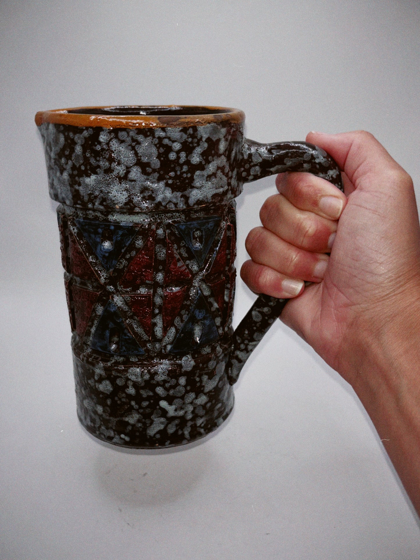 Aldo Londi for Bitossi Italian Ceramic Pitcher / Vase