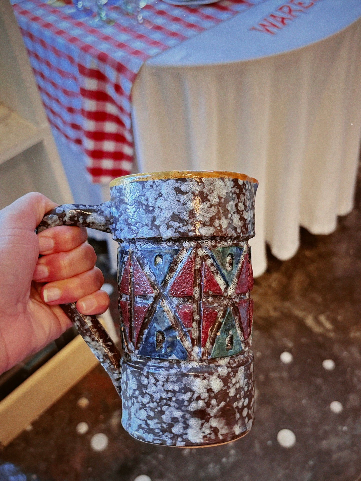 Aldo Londi for Bitossi Italian Ceramic Pitcher / Vase